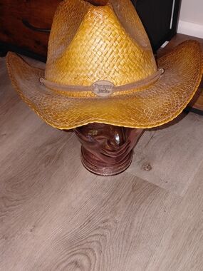 Panama Jack Straw Cowboy Hat - Golden Yellow
